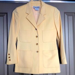 Carlisle Yellow Wool Jacket